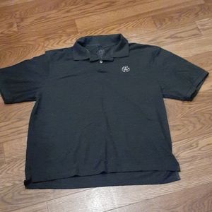 4/$20 Mens grey polo shirt